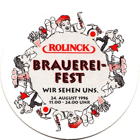 steinfurt st-nw rolinck braufest 1b (rund215-1996-schwarzrot)